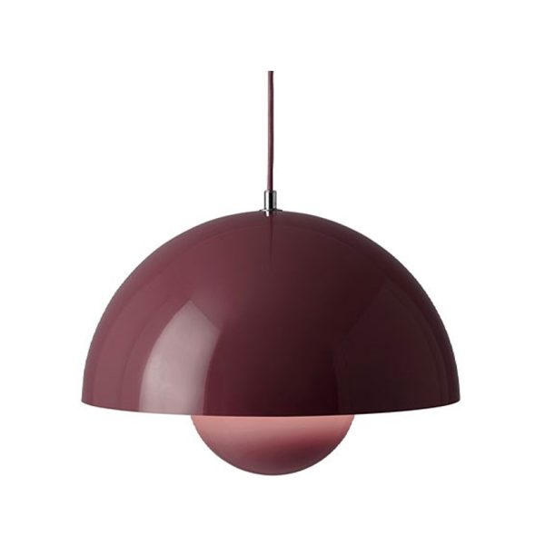 &Tradition FlowerPot pendant VP7 Dark Plum