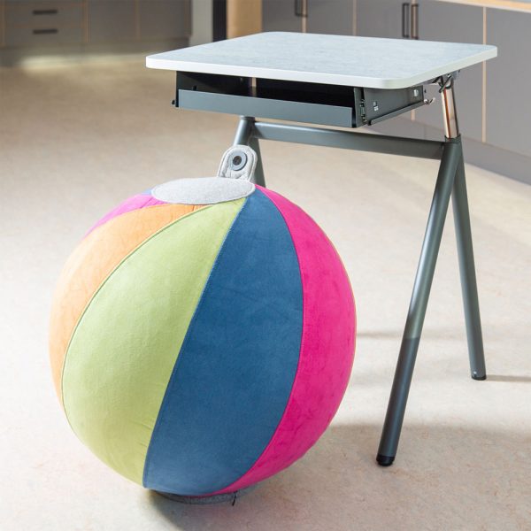 Matting StandUp Balance monivärinen istumapallo Multi 65 cm mallikappale - Image 4