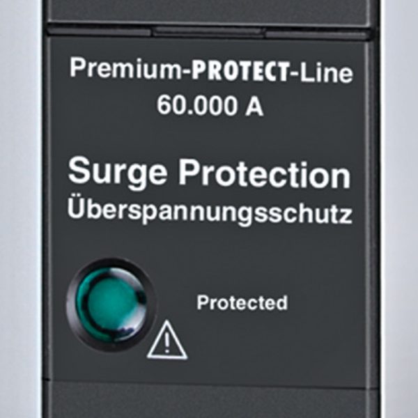 Brennenstuhl Alu-Office-Line extension socket USB 4-way ylijännitesuojattu jatkojohto työpöydälle - Image 2