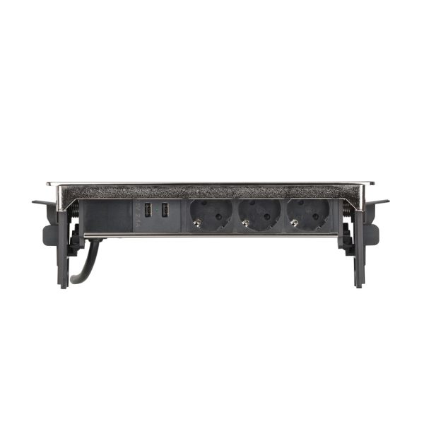 Brennenstuhl Indesk Power USB Table Outlet Strip pistorasialuukku - Image 5