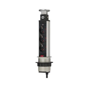Brennenstuhl Tower Power Desktop Extension Socket tornipistorasia