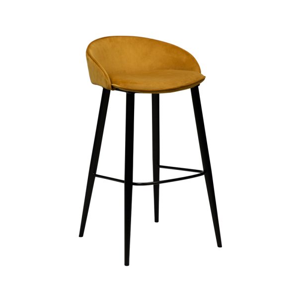 Dan-Form Dual Bar Stool korkea baarituoli sametti - Image 8