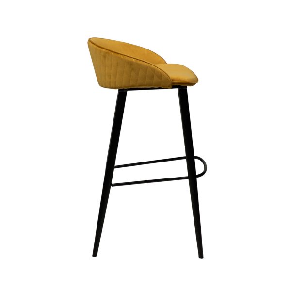 Dan-Form Dual Bar Stool korkea baarituoli sametti - Image 10
