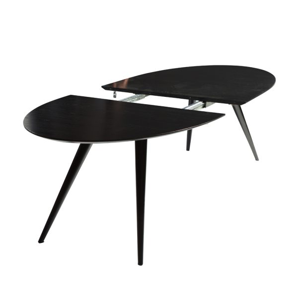 Dan-Form Eclipse Table jatkettava pöytä musta saarni - Image 2