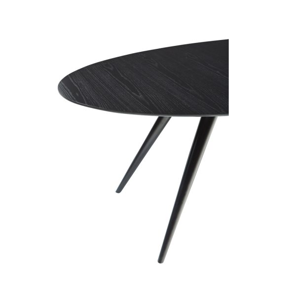 Dan-Form Eclipse Table jatkettava pöytä musta saarni - Image 4
