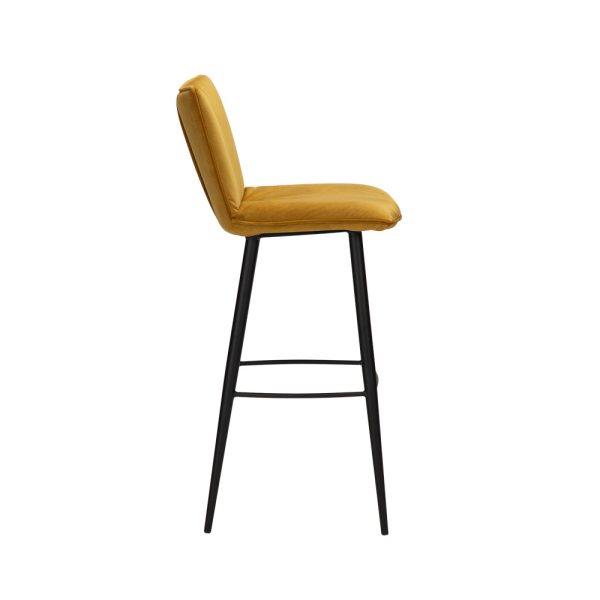 Dan-Form Join Bar Stool korkea baarituoli sametti - Image 3