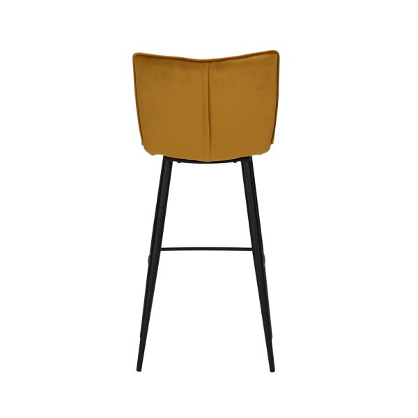 Dan-Form Join Bar Stool korkea baarituoli sametti - Image 4