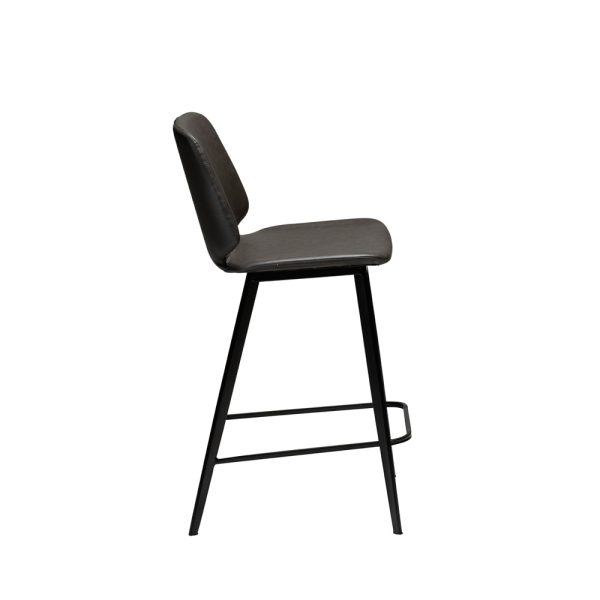 Dan-Form Swing Counter Stool baarituoli matala keinonahka - Image 3