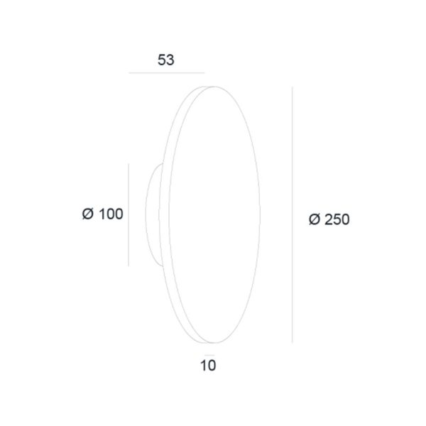 Eggerlicht Orbit 2 Wall Light seinävalaisin - Image 4