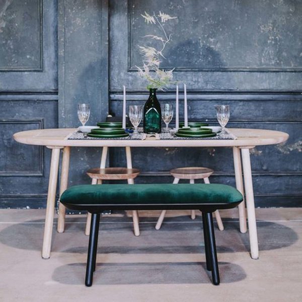 Emko Naive Dining table öljytty ovaali ruokapöytä