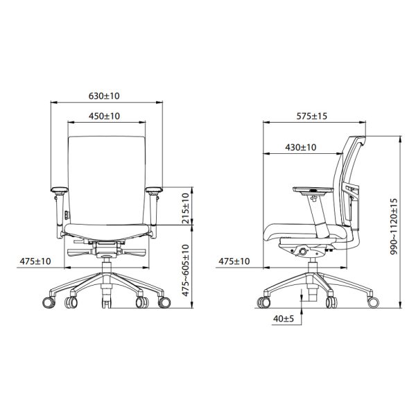 SELECTed Endura Comfort työtuoli - Image 8