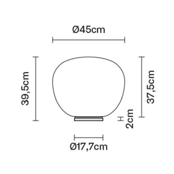 Fabbian Lumi Mochi Table Lamp pöytävalaisin - Image 9