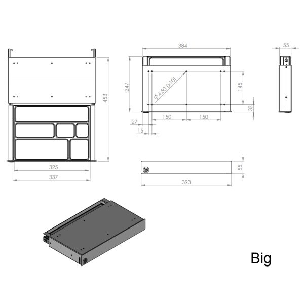 Götessons Pen Drawer With Lock säilytyslaatikko - Image 3