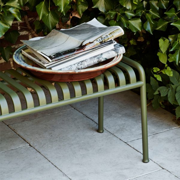 Hay Palissade Bench Olive