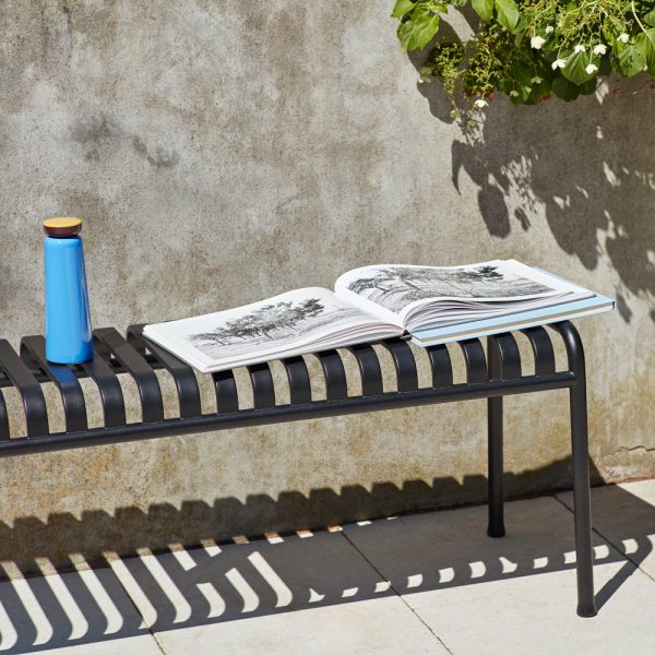 Hay Palissade Bench Anthracite