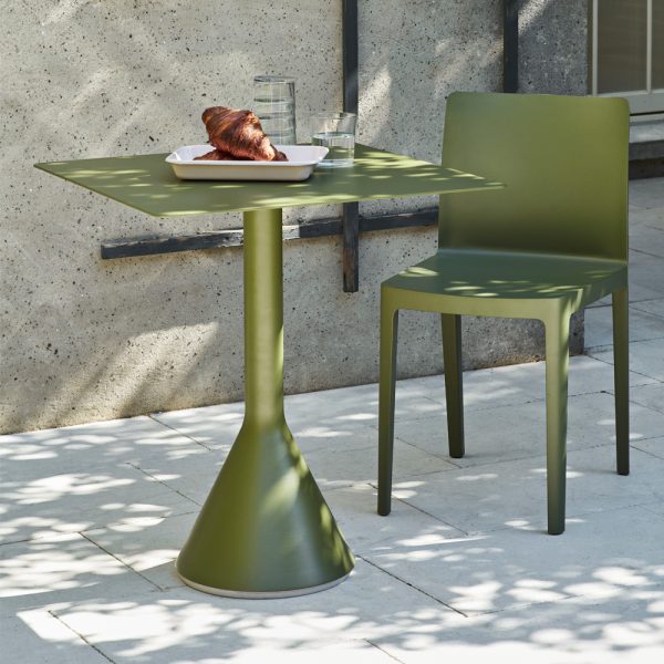 Hay Palissade Cone Table 65x65 Olive