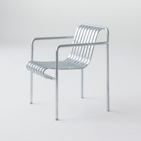 Hay Palissade Dining Armchair Hot galvanized