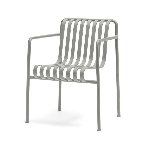 Hay Palissade Dining Armchair Sky grey