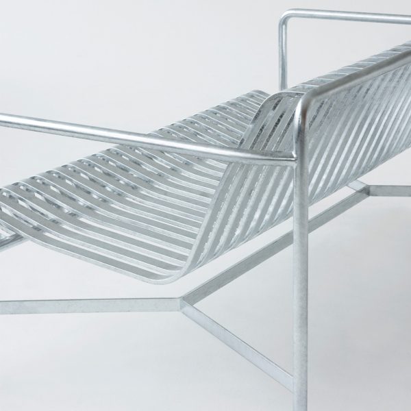 Hay Palissade Dining Bench Hot galvanized