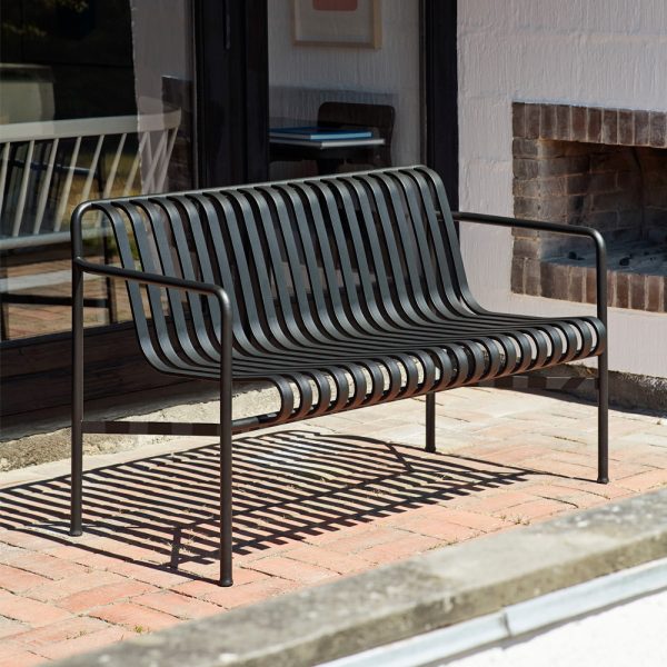 Hay Palissade Dining Bench Anthracite