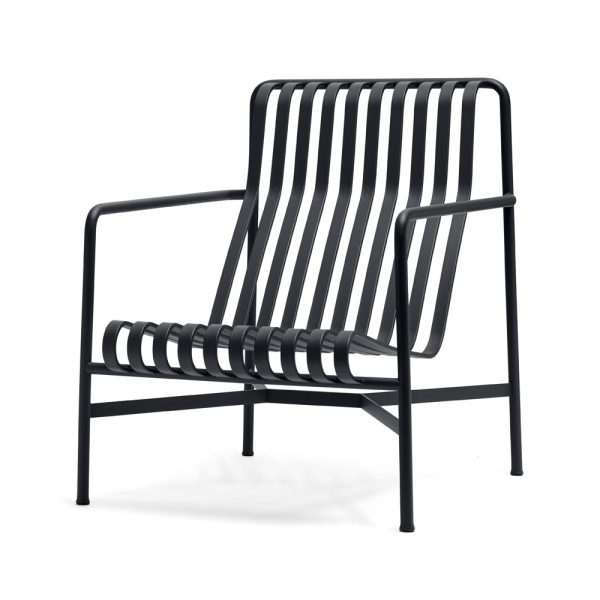 Hay Palissade Lounge Chair High Anthracite