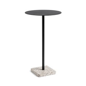Hay Terrazzo High Table 105 cm korkea pyöreä pöytä (Ø60 cm)