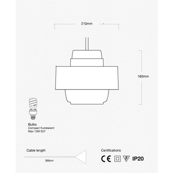 Himmee LENTO 1 riippuvalaisin - Image 3