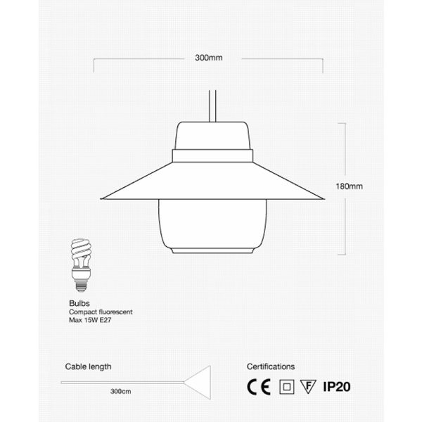 Himmee LENTO 2 riippuvalaisin - Image 3