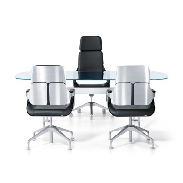 Interstuhl Silver 856S johtajan pöytä/neuvottelupöytä - Image 12