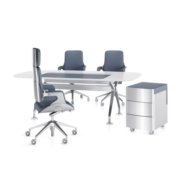 Interstuhl Silver 856S johtajan pöytä/neuvottelupöytä - Image 14