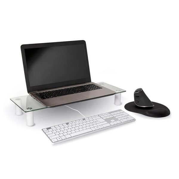 Matting Jobmate Monitor Stand pöytäteline näytölle ja kannettavalle mallikappale - Image 3