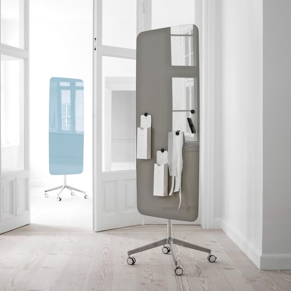 Lintex Flow Mobile 650 x 1960 mm siirreltävä lasitaulu - Image 3