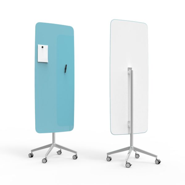 Lintex Flow Mobile 650 x 1960 mm siirreltävä lasitaulu - Image 17
