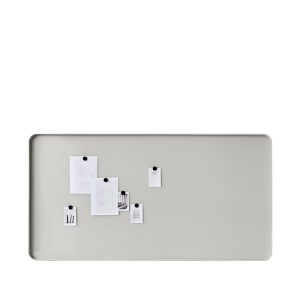 Lintex Frame lasitaulu tammikehyksellä harmaa (useita kokoja)