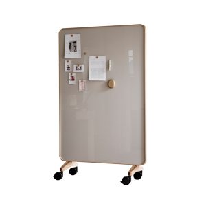 Lintex Frame Mobile 1200 x 1960 mm siirreltävä kaksipuolinen lasitaulu tammi