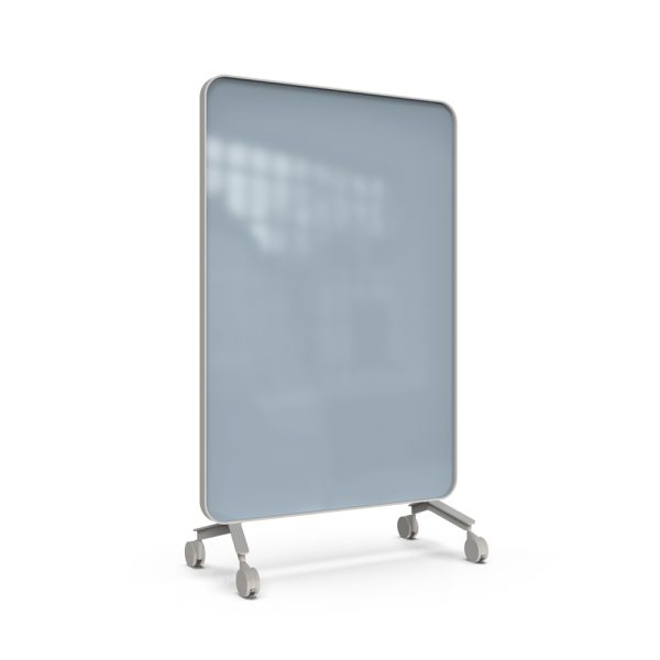 Lintex Frame Mobile 1200 x 1960 mm siirreltävä kaksipuolinen lasitaulu harmaa - Image 13