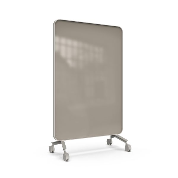 Lintex Frame Mobile 1200 x 1960 mm siirreltävä kaksipuolinen lasitaulu harmaa - Image 15