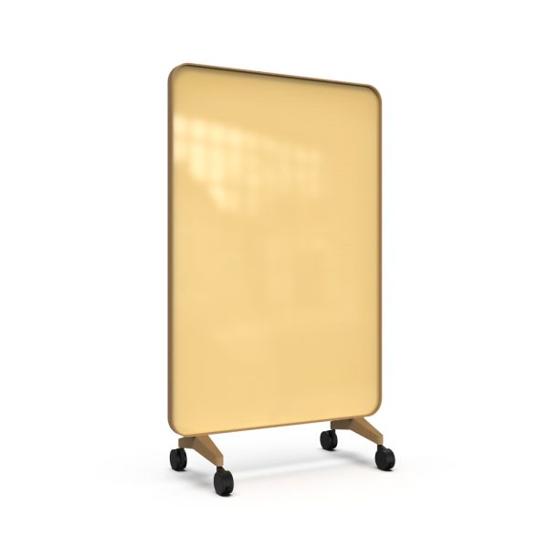 Lintex Frame Mobile 1200 x 1960 mm siirreltävä kaksipuolinen lasitaulu tammi - Image 17
