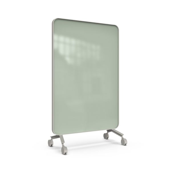 Lintex Frame Mobile 1200 x 1960 mm siirreltävä kaksipuolinen lasitaulu harmaa - Image 20