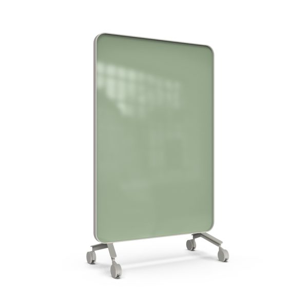 Lintex Frame Mobile 1200 x 1960 mm siirreltävä kaksipuolinen lasitaulu harmaa - Image 21
