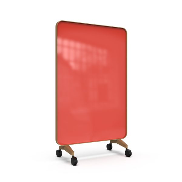 Lintex Frame Mobile 1200 x 1960 mm siirreltävä kaksipuolinen lasitaulu tammi - Image 26