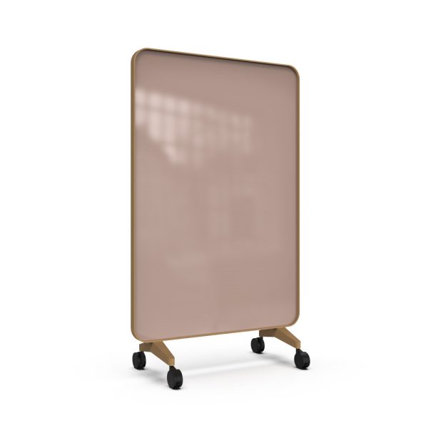 Lintex Frame Mobile 1200 x 1960 mm siirreltävä kaksipuolinen lasitaulu tammi - Image 27