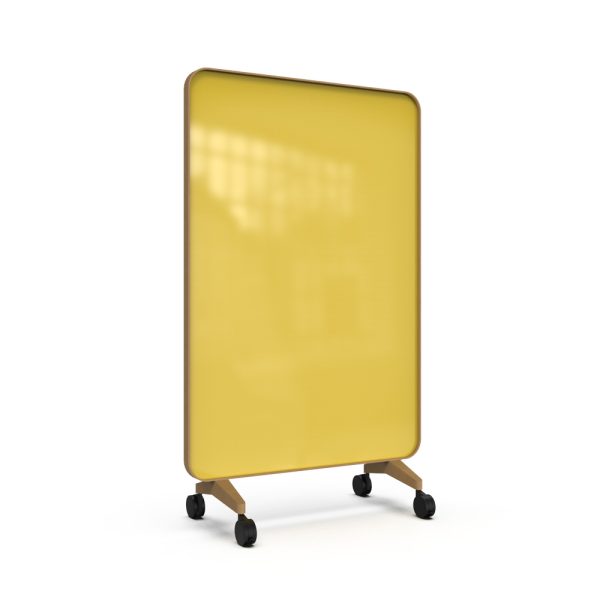 Lintex Frame Mobile 1200 x 1960 mm siirreltävä kaksipuolinen lasitaulu tammi - Image 28