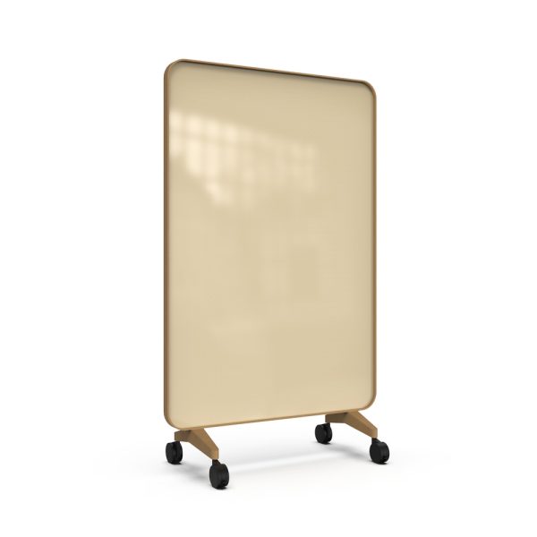 Lintex Frame Mobile 1200 x 1960 mm siirreltävä kaksipuolinen lasitaulu tammi - Image 29