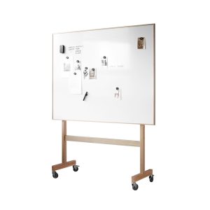 Lintex Wood Mobile Whiteboard 1508 x 1960 mm siirreltävä kirjoitustaulu