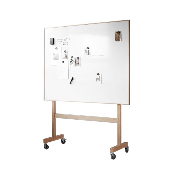 Lintex Wood Mobile Whiteboard 1508 x 1960 mm siirreltävä kirjoitustaulu