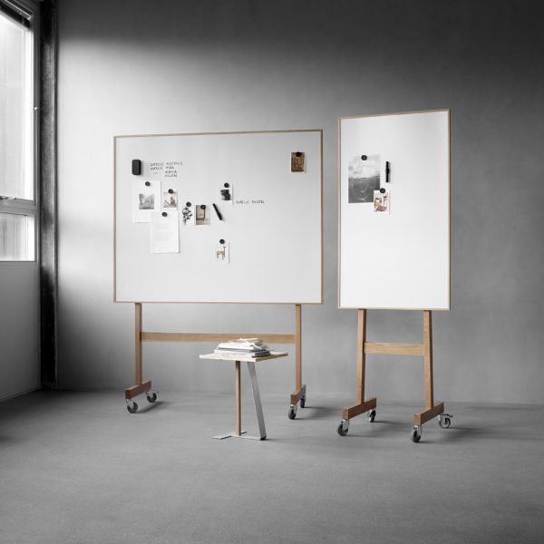 Lintex Wood Mobile Whiteboard 1508 x 1960 mm siirreltävä kirjoitustaulu - Image 6