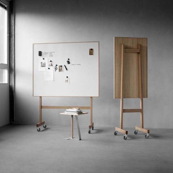 Lintex Wood Mobile Whiteboard 1508 x 1960 mm siirreltävä kirjoitustaulu - Image 7