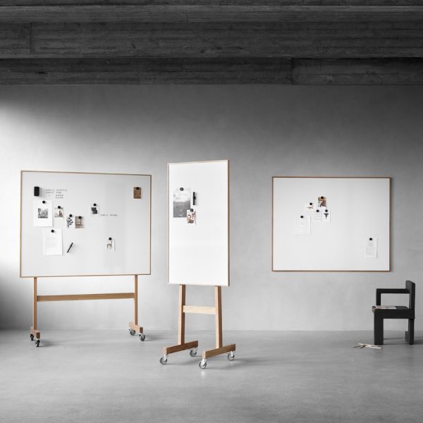 Lintex Wood Mobile Whiteboard 1508 x 1960 mm siirreltävä kirjoitustaulu - Image 8