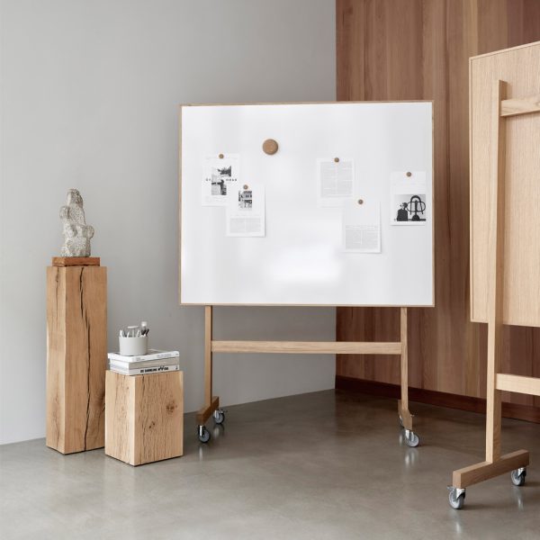 Lintex Wood Mobile Whiteboard 1508 x 1960 mm siirreltävä kirjoitustaulu - Image 5